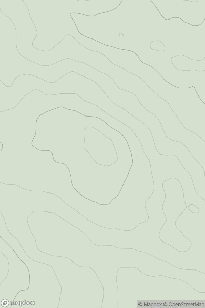 Thumbnail image for Gallowber Hill showing contour plot for surrounding peak