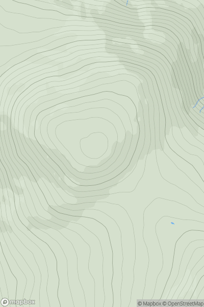 Thumbnail image for Llwytmor showing contour plot for surrounding peak