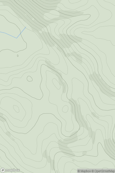 Thumbnail image for Slade Copse showing contour plot for surrounding peak