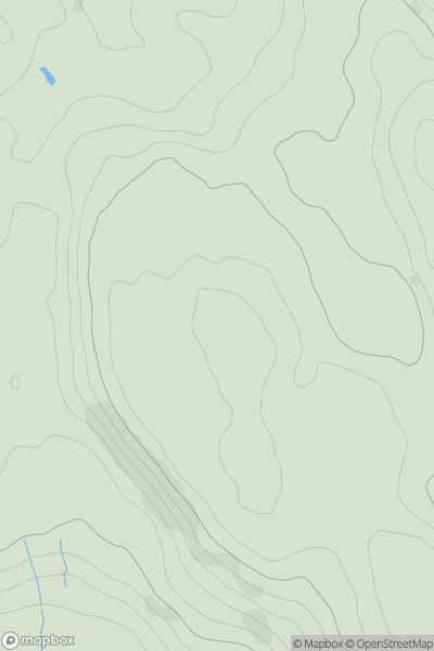 Thumbnail image for Height showing contour plot for surrounding peak