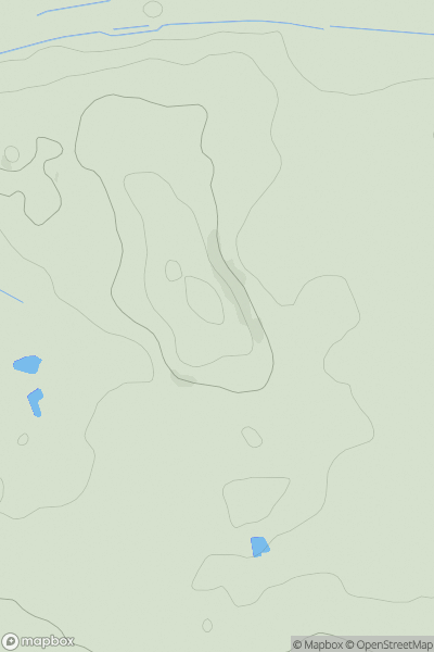 Thumbnail image for Prince of Wales Colliery Tip showing contour plot for surrounding peak