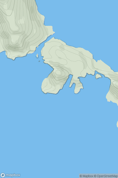 Thumbnail image for A' Bhi showing contour plot for surrounding peak
