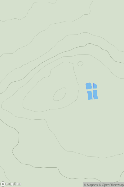 Thumbnail image for Killoch Colliery Hill showing contour plot for surrounding peak