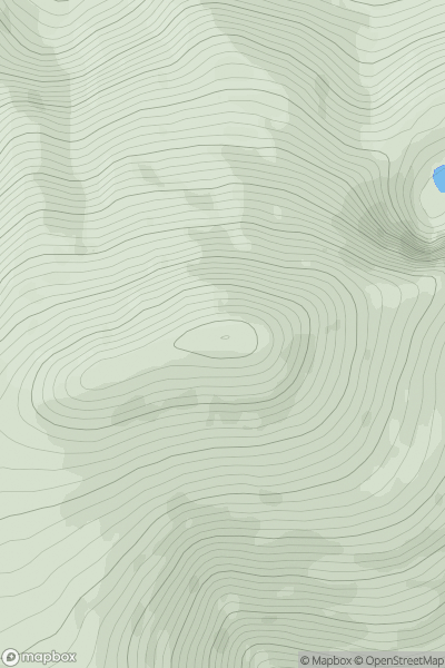 Thumbnail image for Galtymore (Cnoc Mor na nGaibhlte) showing contour plot for surrounding peak