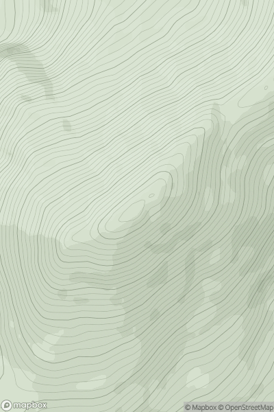 Thumbnail image for Purple Mountain (An Sliabh Corcra) showing contour plot for surrounding peak