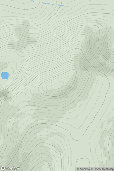 Thumbnail image for Galtybeg (Cnoc Beag na nGaibhlte) showing contour plot for surrounding peak