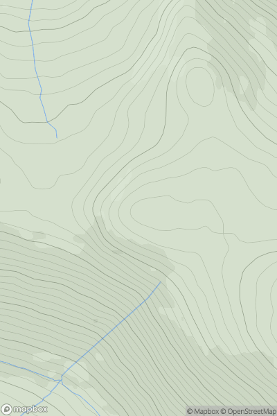 Thumbnail image for Bera Bach showing contour plot for surrounding peak