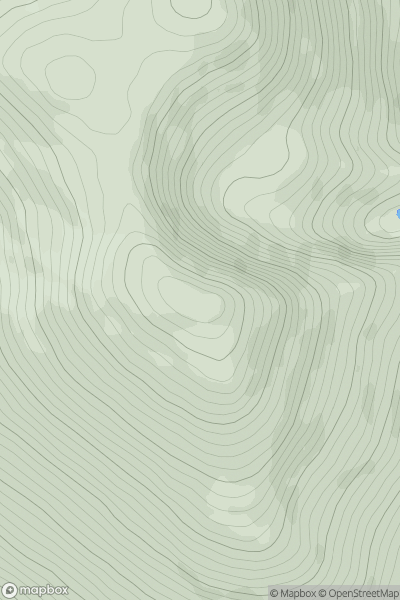 Thumbnail image for Knockmealdown (Cnoc Mhaoldomhnaigh) showing contour plot for surrounding peak