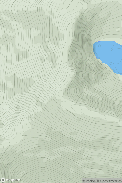 Thumbnail image for Stumpa Duloigh showing contour plot for surrounding peak