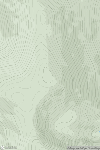 Thumbnail image for Knockmoylan (Knockshane) (Cnoc Maolain) showing contour plot for surrounding peak