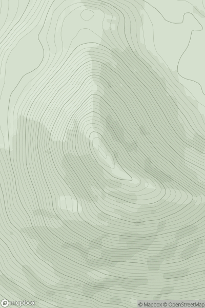 Thumbnail image for Errigal (An Earagail) showing contour plot for surrounding peak