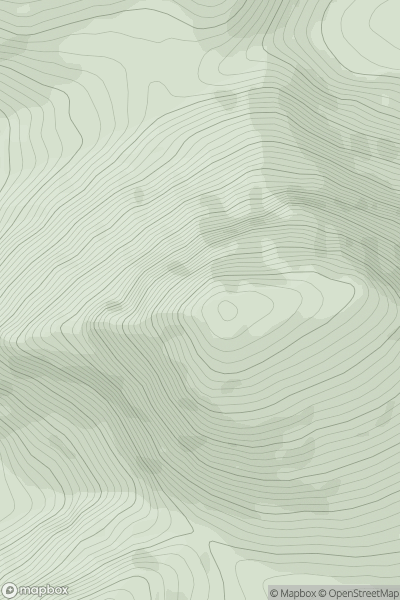 Thumbnail image for Broaghnabinnia (Bruach na Binne) showing contour plot for surrounding peak