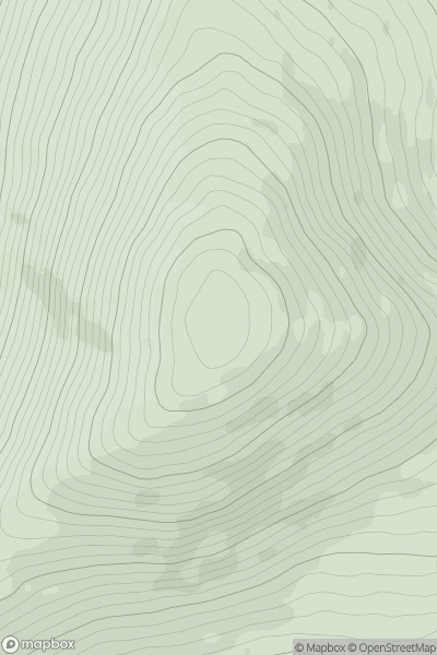 Thumbnail image for Blackstairs Mountain (Na Staighri Dubha) showing contour plot for surrounding peak