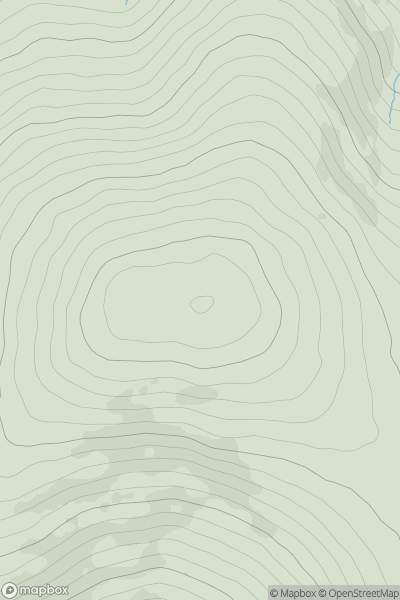 Thumbnail image for Seefingan (Sui Fingain) showing contour plot for surrounding peak