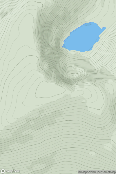 Thumbnail image for Meenteog (Muing) showing contour plot for surrounding peak