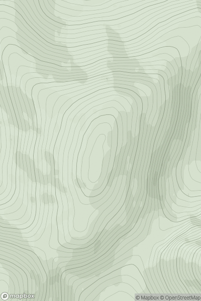 Thumbnail image for Slieve Meelmore (Sliabh Miol Mor) showing contour plot for surrounding peak