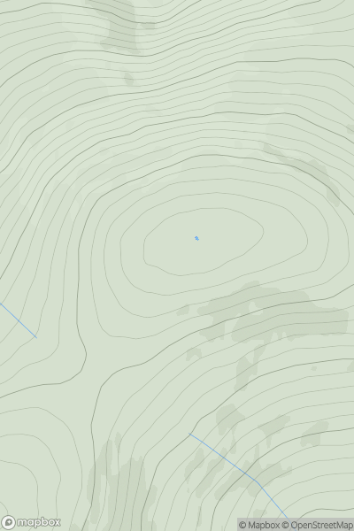 Thumbnail image for Moanbane (Moin Bhan) showing contour plot for surrounding peak