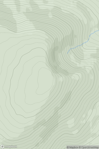 Thumbnail image for Keeper Hill (Slievekimalta) (Sliabh Coimealta) showing contour plot for surrounding peak