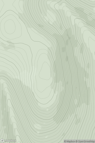 Thumbnail image for Knockaterriff (Cnoc an Tairbh) showing contour plot for surrounding peak