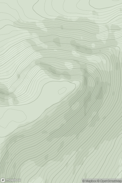 Thumbnail image for Muckish (An Mhucais) showing contour plot for surrounding peak