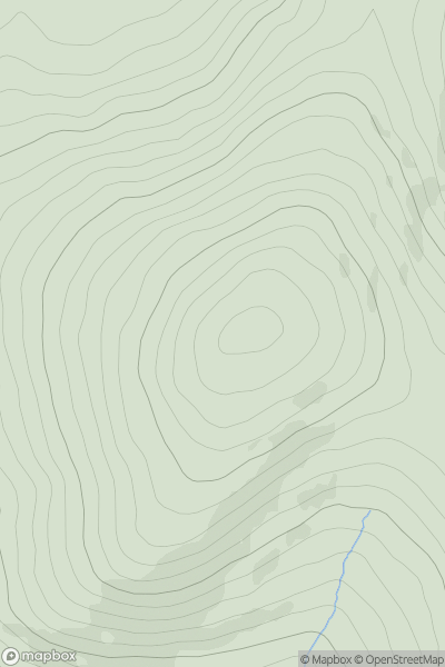 Thumbnail image for Seahan (Suiochan) showing contour plot for surrounding peak