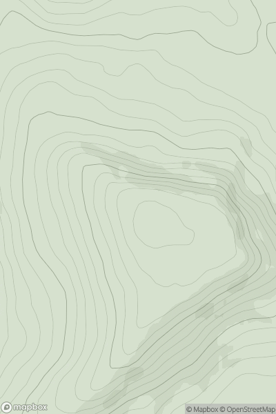 Thumbnail image for Truskmore (Trosc Mor) showing contour plot for surrounding peak