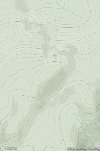 Thumbnail image for Ardnageer (Binmore) (Ard na gCaor) showing contour plot for surrounding peak