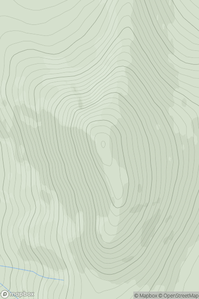 Thumbnail image for Cush (Binnia) (Cois) showing contour plot for surrounding peak