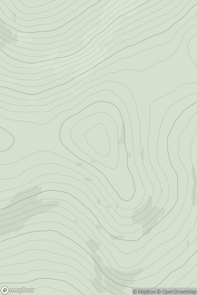 Thumbnail image for Laghtshanaquilla (Leacht Sheanchoille) showing contour plot for surrounding peak