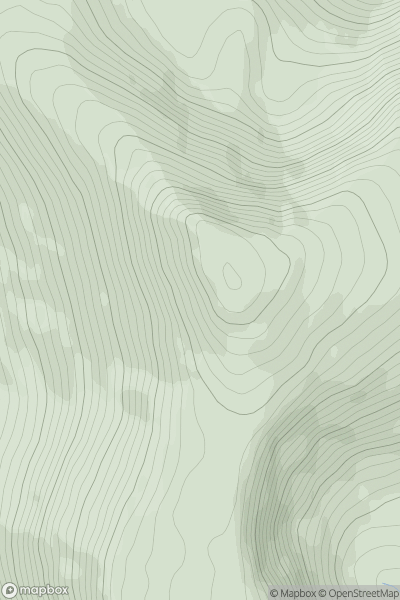 Thumbnail image for Glennamong showing contour plot for surrounding peak