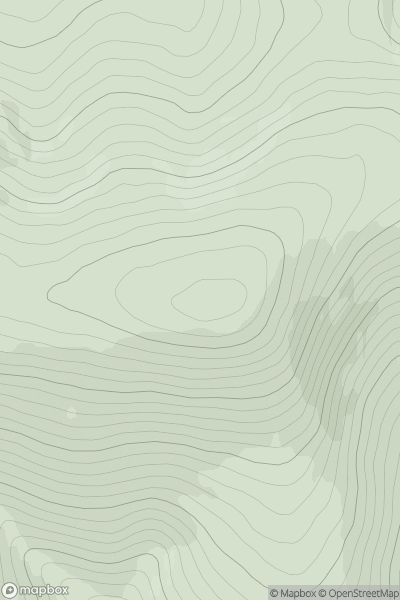 Thumbnail image for Meenard Mountain (Min Ard) showing contour plot for surrounding peak