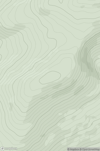 Thumbnail image for Knockbrack (Cnoc Breac) showing contour plot for surrounding peak