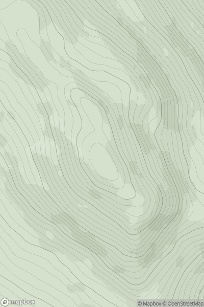 Thumbnail image for Slieve Foye (Sliabh Fea) showing contour plot for surrounding peak