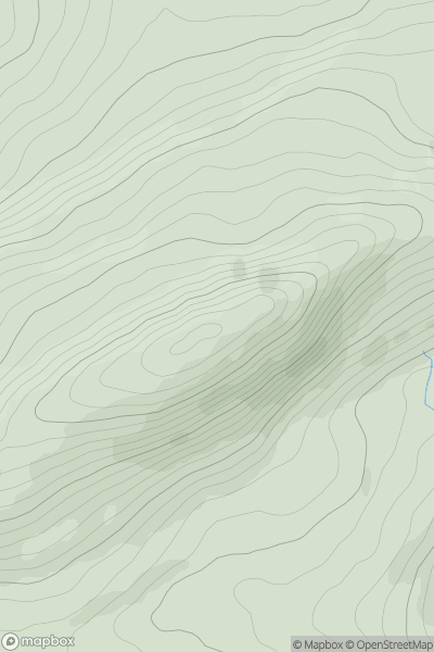 Thumbnail image for Shehy More (Carrigmount) (An tSeithe Mhor) showing contour plot for surrounding peak