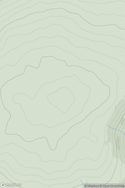 Thumbnail image for Slieve Gallion (Slaiabh gCallann) showing contour plot for surrounding peak