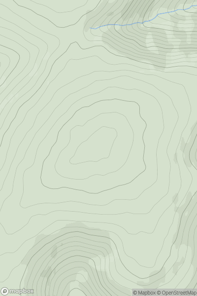 Thumbnail image for Arderin (Ard Eireann) showing contour plot for surrounding peak