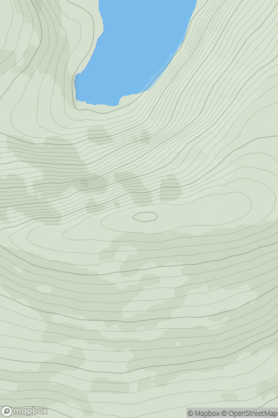 Thumbnail image for Sliabh Tuaidh (Slievetooey) (Meenacurrin) showing contour plot for surrounding peak