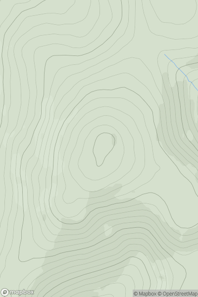 Thumbnail image for Clermont Carn (Black Mountain) (Carnan Mhaighreid Nair) showing contour plot for surrounding peak