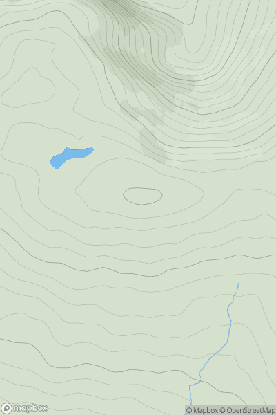 Thumbnail image for Coomagearlahy showing contour plot for surrounding peak