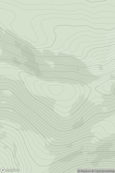 Thumbnail image for Foilclogh (Faill an Locha) showing contour plot for surrounding peak