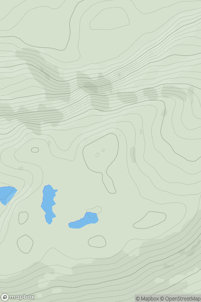 Thumbnail image for Crocknalaragagh showing contour plot for surrounding peak