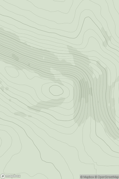 Thumbnail image for Slievereagh (The Pinnacle) (An Sliabh Riabhach) showing contour plot for surrounding peak