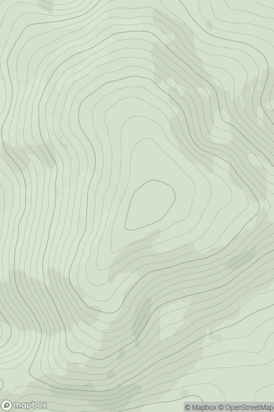 Thumbnail image for Gortagarry (Ballinveny Hill) showing contour plot for surrounding peak