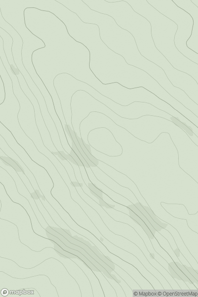 Thumbnail image for Carrane Hill (Carran Hill) (Cnoc an Chorrain) showing contour plot for surrounding peak