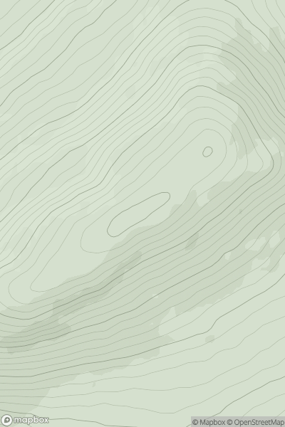 Thumbnail image for Annagh Hill (Cnoc an Eanaigh) showing contour plot for surrounding peak