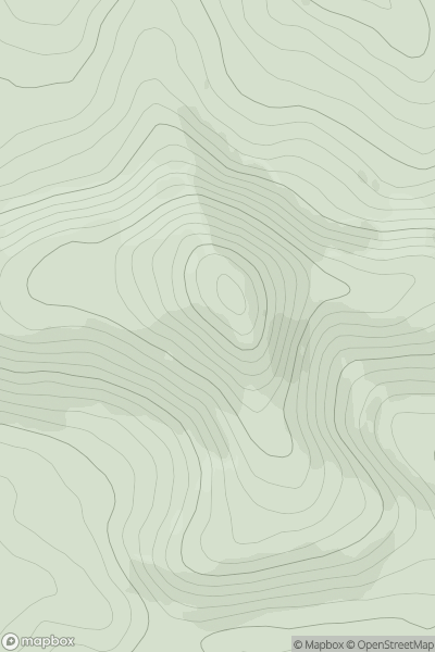 Thumbnail image for Knockanora (Cnoc an Fhothraigh) showing contour plot for surrounding peak