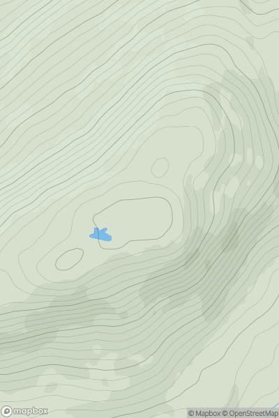 Thumbnail image for Benbo (Beanna Bo) showing contour plot for surrounding peak