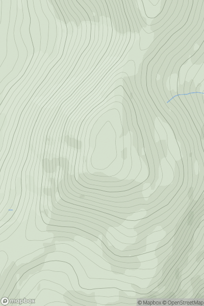 Thumbnail image for Bolus (Cnoc Bholais) showing contour plot for surrounding peak