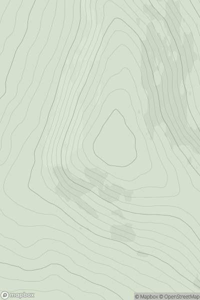 Thumbnail image for Spinans Hill (Eadestown Hill) (Cnoc na Spionan) showing contour plot for surrounding peak