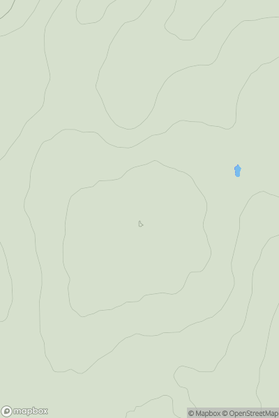 Thumbnail image for Slieve Rushen (Sliabh Roisean) showing contour plot for surrounding peak